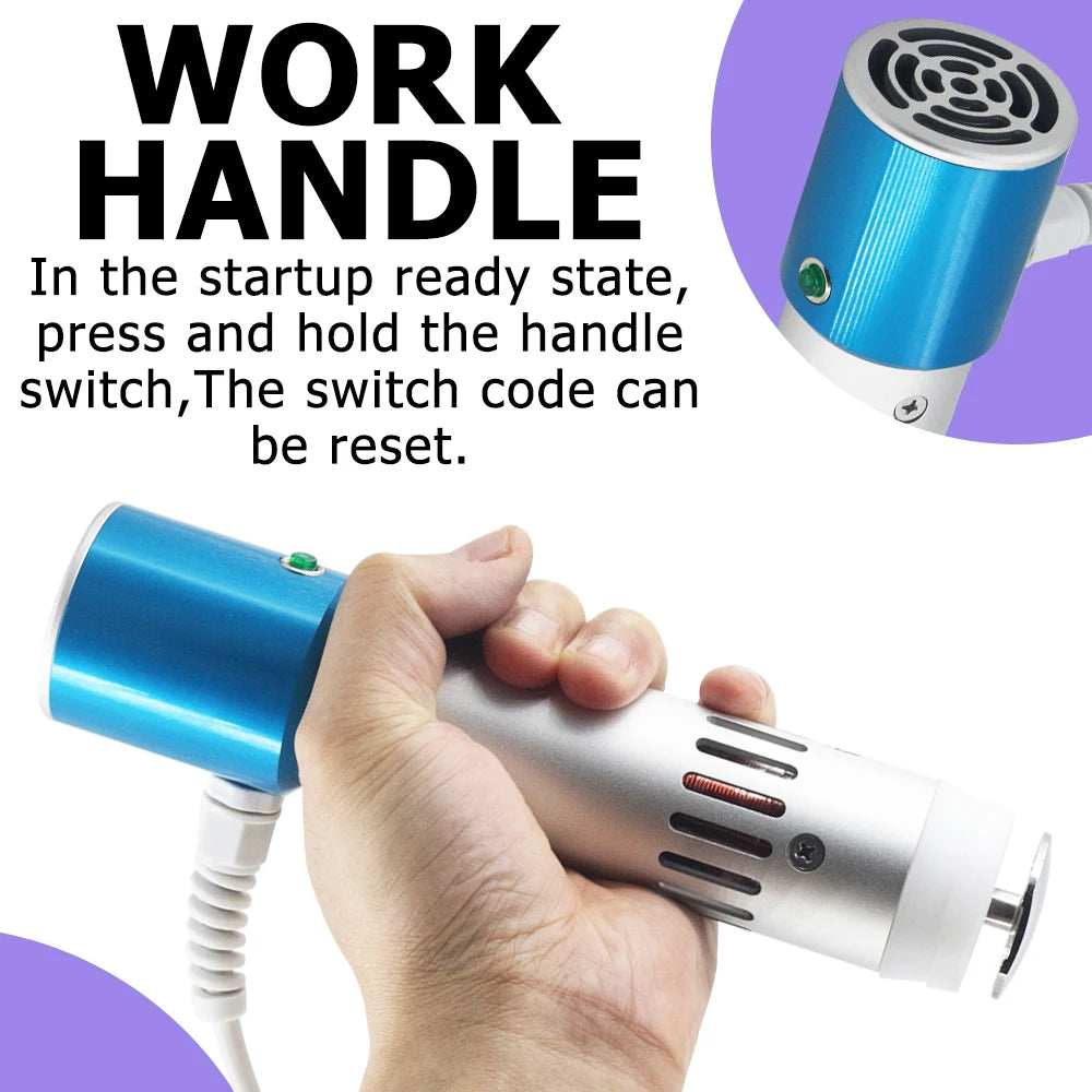 Shockwave Therapy Machine 300MJ For Effective ED Treatment And Body Pain Relief Massage Newest Professional Shock Wave Massager