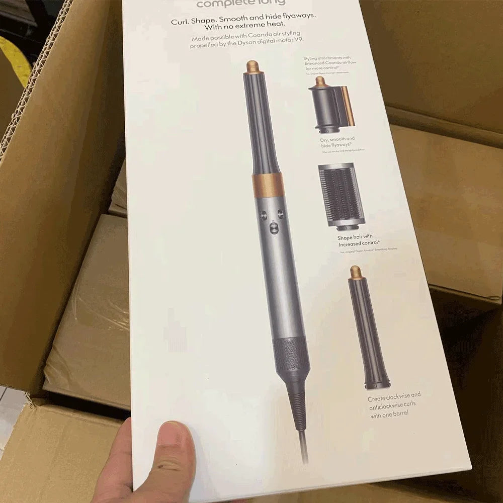 New Curling Iron Wearing Hair Dryer Hot Comb Air Professional Curling Iron Hair Straightener Spazzola Capelli 다이슨 HS05 Cepillo