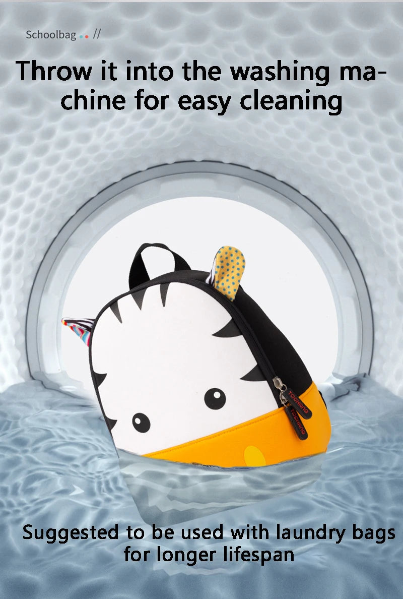 Fashion Children School Bags 3D Biomimetic Animal Kids Backpack Kindergarten Boys and Girls School Bags Mini Backpack Book Bag