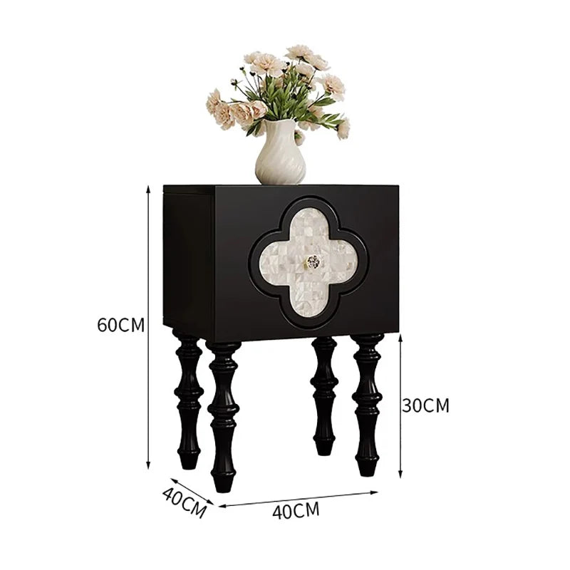 Premium Aesthetic Nightstand Modern Minimalist Classic Nordic Nightstand Drawer Trendy Mesa De Cabeceira Bedroom Furniture