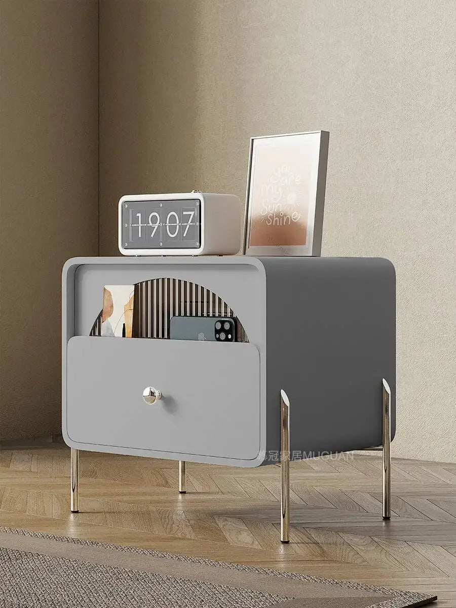 Modern Women Children Nightstands Storage Filing Design Table Nightstands Children Chevet Chambre Bedroom Furniture YN50CN