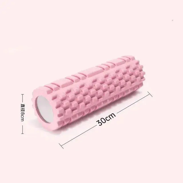 30cm Foam Column Muscle Relaxation Training Pilates Yoga Fitness Massage Foam Roller Grid Trigger Point Therapy Home Exercise