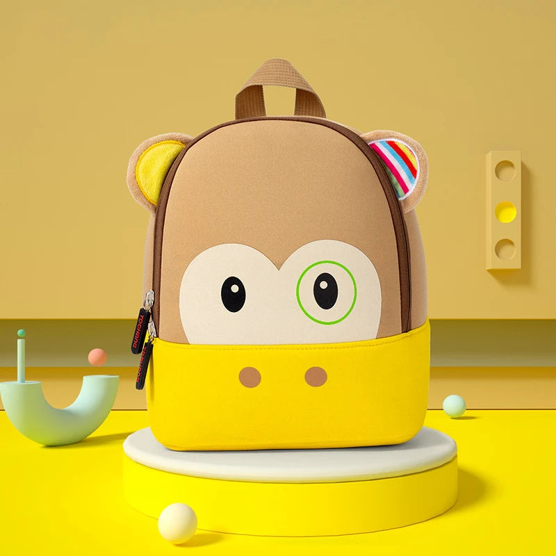 Fashion Children School Bags 3D Biomimetic Animal Kids Backpack Kindergarten Boys and Girls School Bags Mini Backpack Book Bag