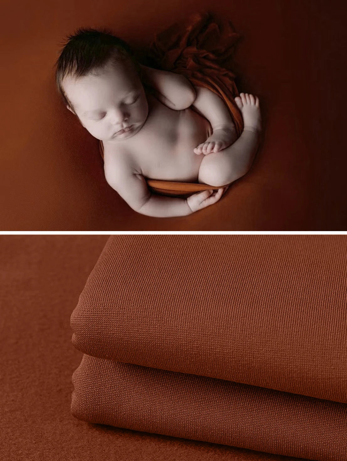 Newborn Photography Props Soft Wrap Blanket Backdrop Stretchable Fabrics for Baby Posing Studio Shooting Photo Accessories
