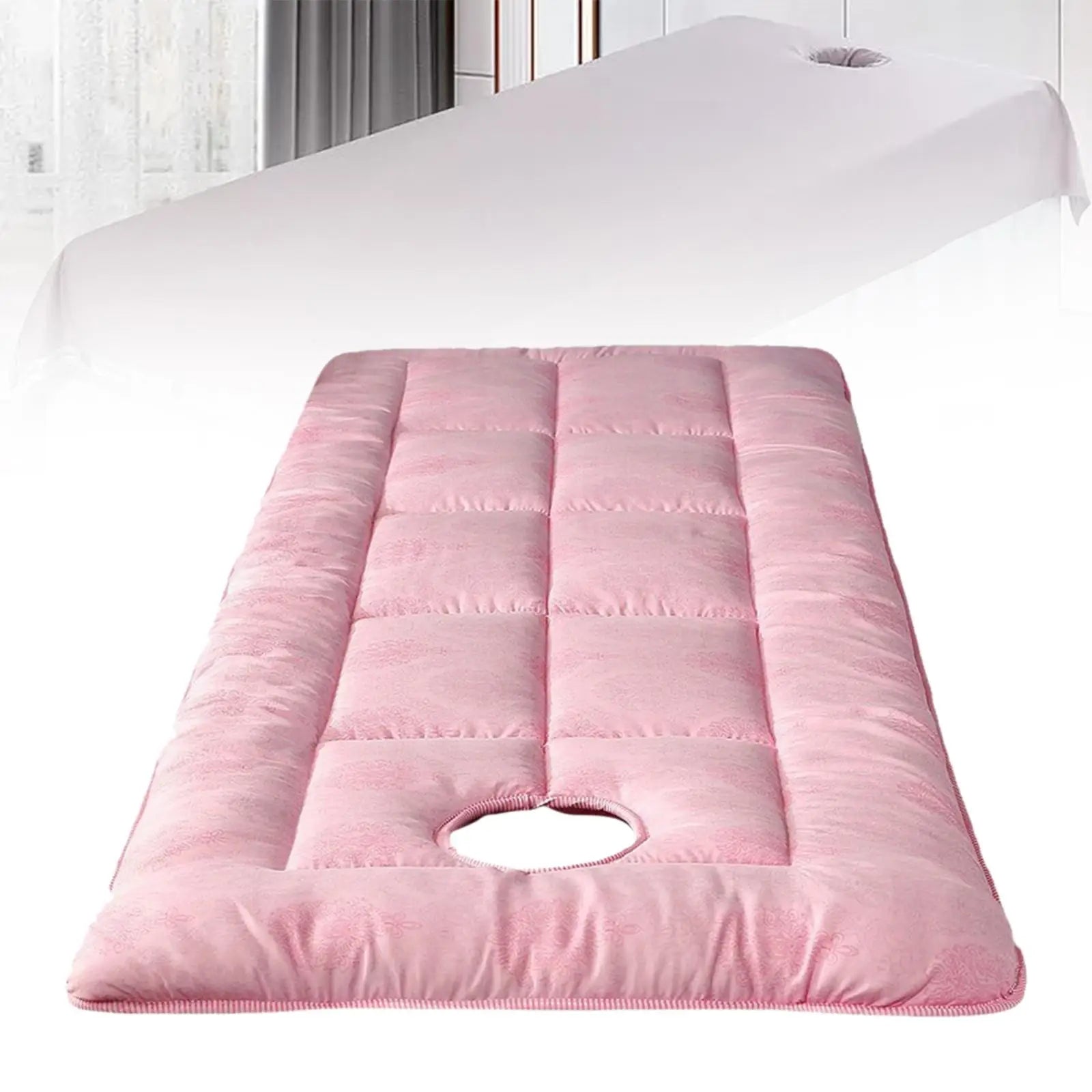 SPA Massage Table Pad Beauty Salon Mattress with Elastic Bands Lightweight Bed Mat Facial Bed Cushion for Hotels Guesthouses