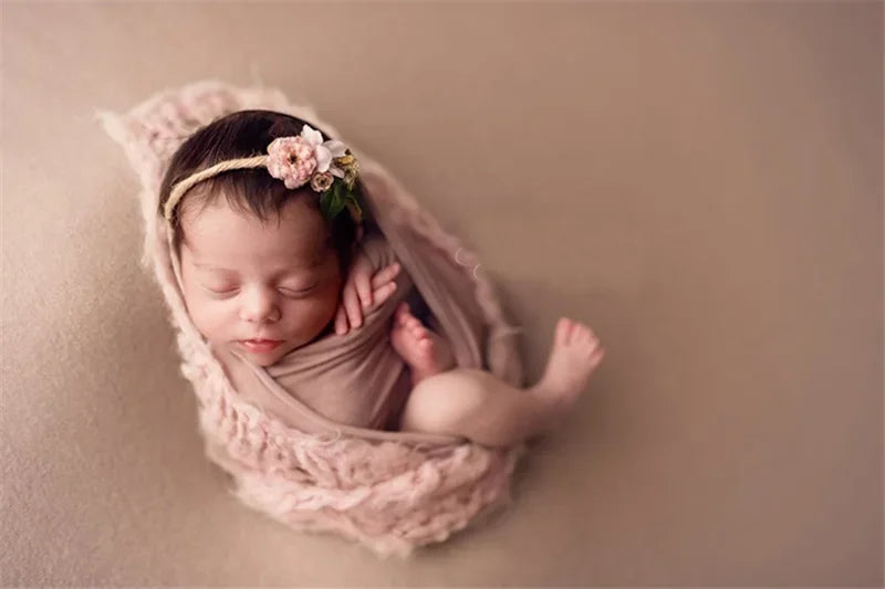 150X170 CM Newborn Photography Props Backdrop Wrap Set Soft Fabrics Shoot Studio Accessories Baby Posing Frame Blankets