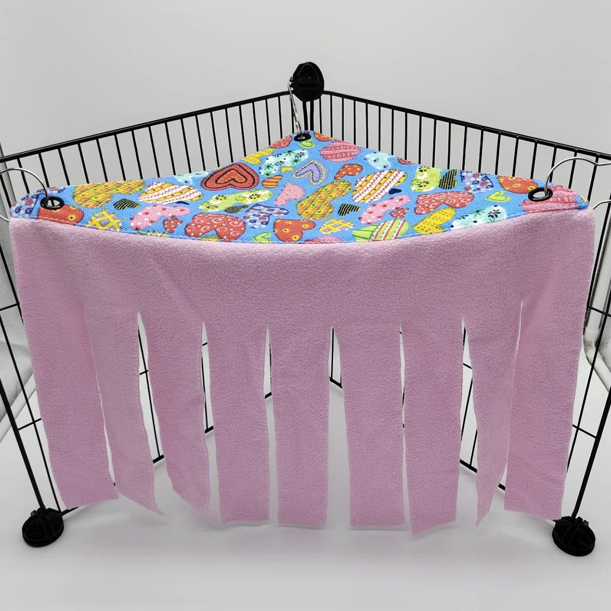 Tassel Strip Pet Tent Hideout Hideaway Guinea Pig Hamster Hedgehog Hammock Curtain Small Pets Hanging Bed Corner Nest Mat House