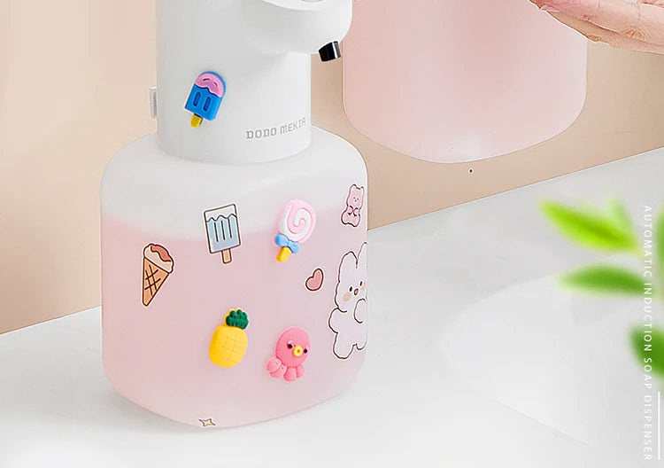 New Wall Mounted Automatic Soap Dispenser Foam Smart Hand Washing Machine 500ml Liquid Rechargeable Bathroom Induction Sensor