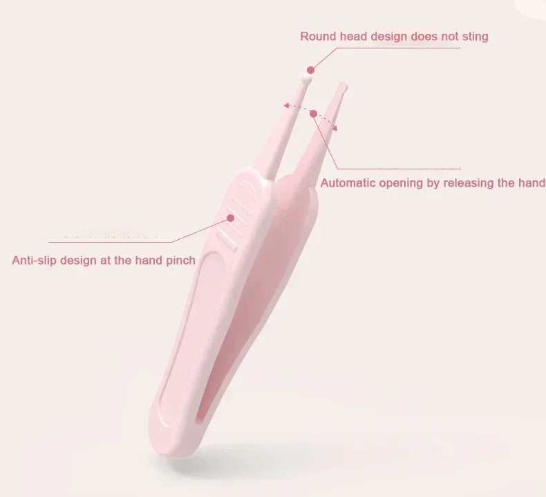 Children Manicure Kit Baby Nail Scissor Baby Nail Care Tool Set Kid Safe Portable Nail Clipper Trimmer File Tweezer with Box