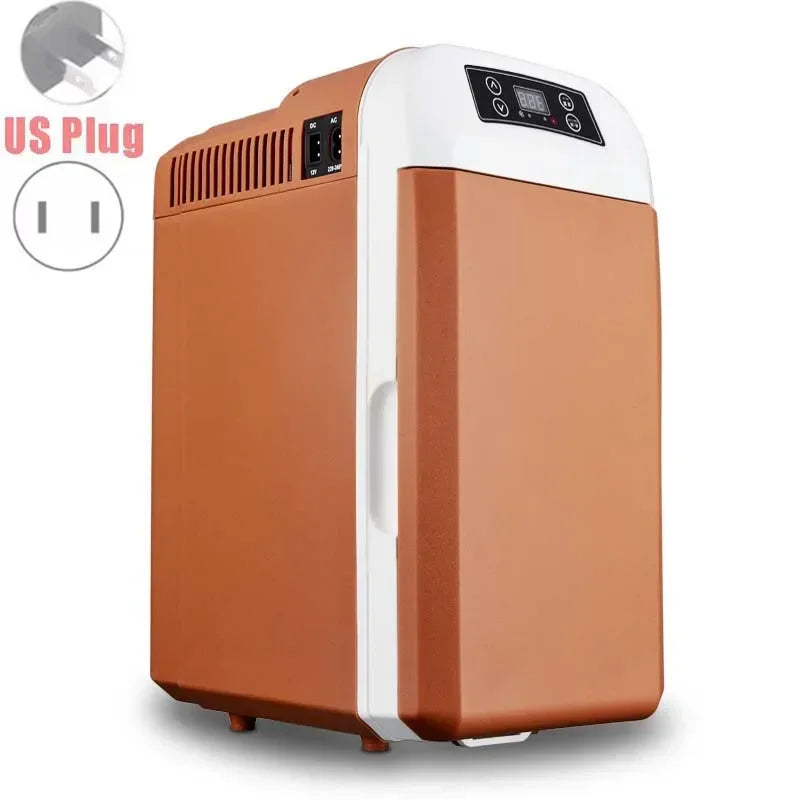 8L Car Home Dual-use Refrigerator Small Refrigerated Refrigerator Cold And Hot Dual Energy Refrigerator Fridge Mute Low Noise