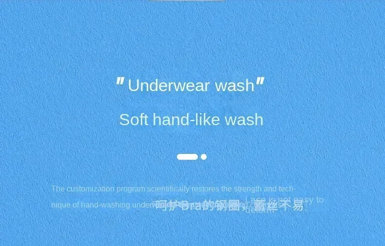 220V VCJ Single Tub  Washing Machine| Mini Laundry Washer for Baby and Child Clothes DW