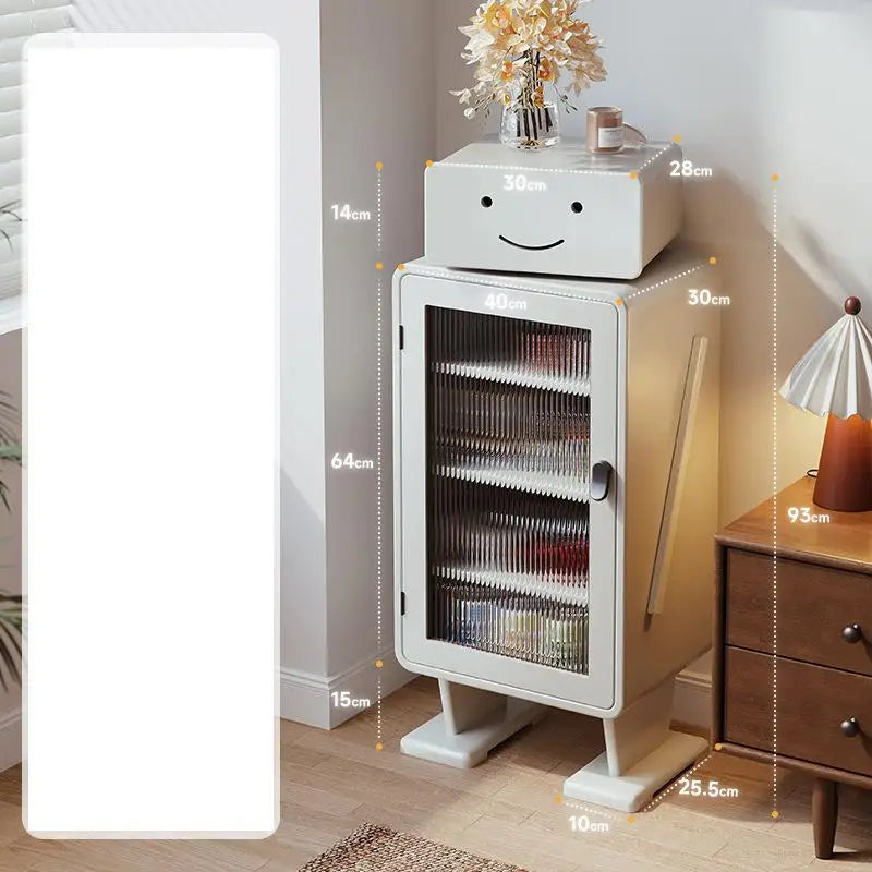 Solid wood chest of drawers, TV cabinet side cabinet, sofa side cabinet, bedroom storage cabinet, robot bedside cabinet