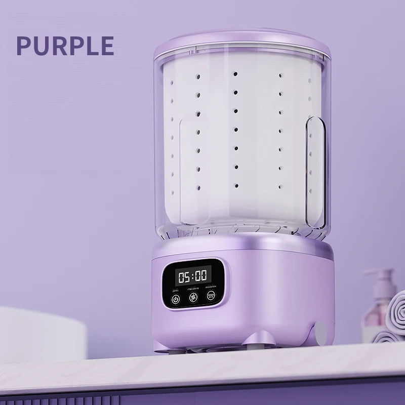 2L Wireless Mini Charging Wash in One Washing Machine Suitable for underwear, socks, pet clothes