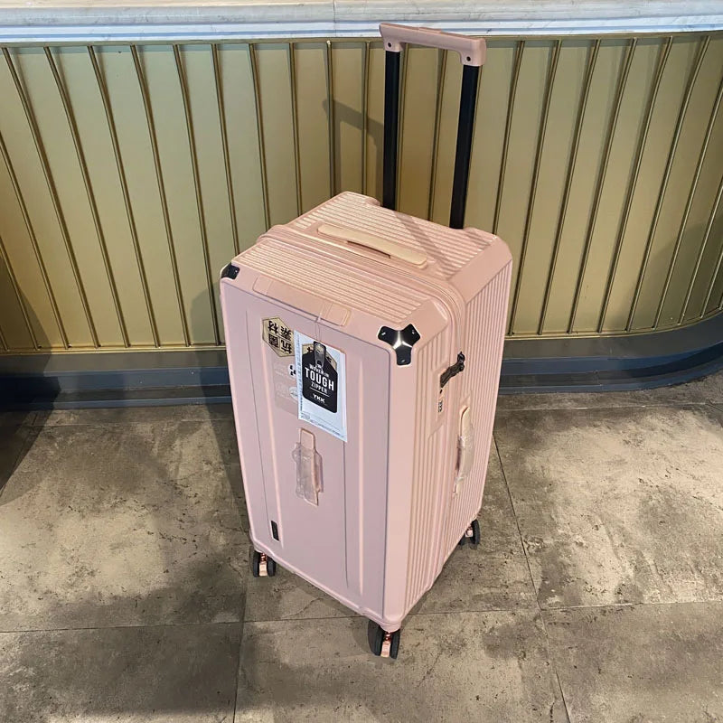 Luxury Large-capacity travel luggage 22/26/28/30/32/36 inch trolley suitcase mute brake men's and women's super fashion suitcase