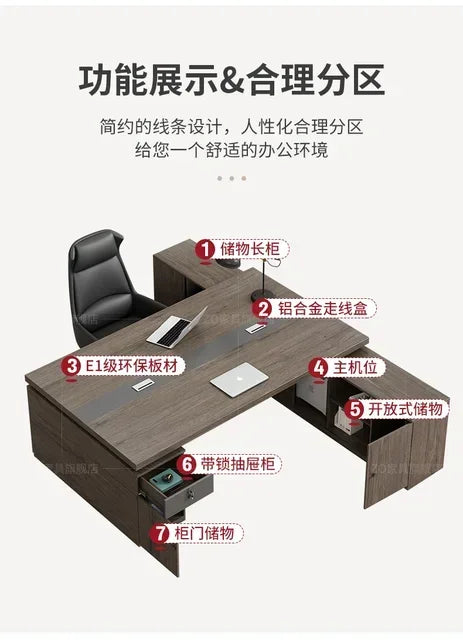 Modern Table Standing Desk Computer Tables Auxiliary Modern Multifunction Home Furniture European Ufficio Postmodern Furniture