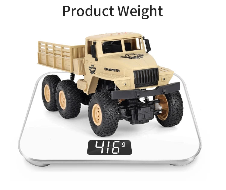 JJRC 1/18 Rc Car Off-Road  2.4G Radio Controlled Car Military Electric Machine 10Km/h Rc Buggy Children's Cars Toys for Boys kid