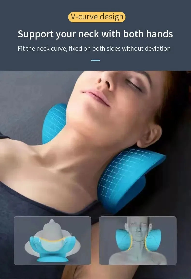 Cervical Massage Pad, U-Shaped Pad, Shiatsu Gravity, Neck And Shoulders Relaxation