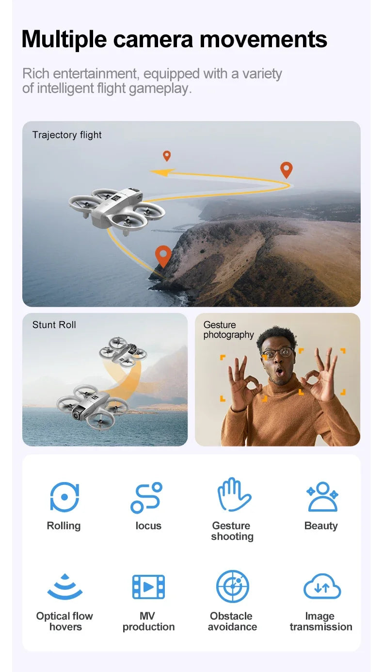 NEW Original GT3 Drone 8K WIFI GPS Professional HD Aerial Photography Remote Control Aircraft HD Dual Camera Quadcopter Toys UAV