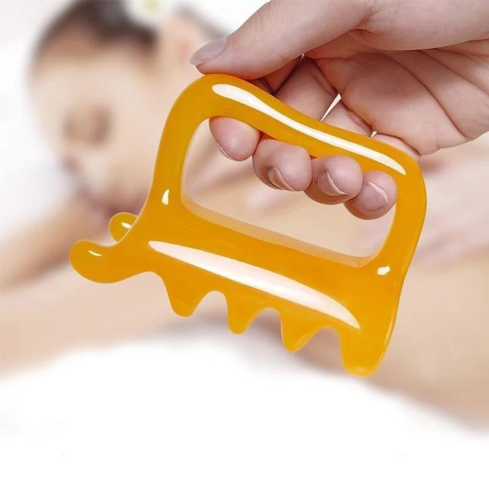 Massage Tools, Spinal Meridian Unblocking, Shoulder And Neck Acupressure Massage, Stretching Rod, Back Scraping Tool Board