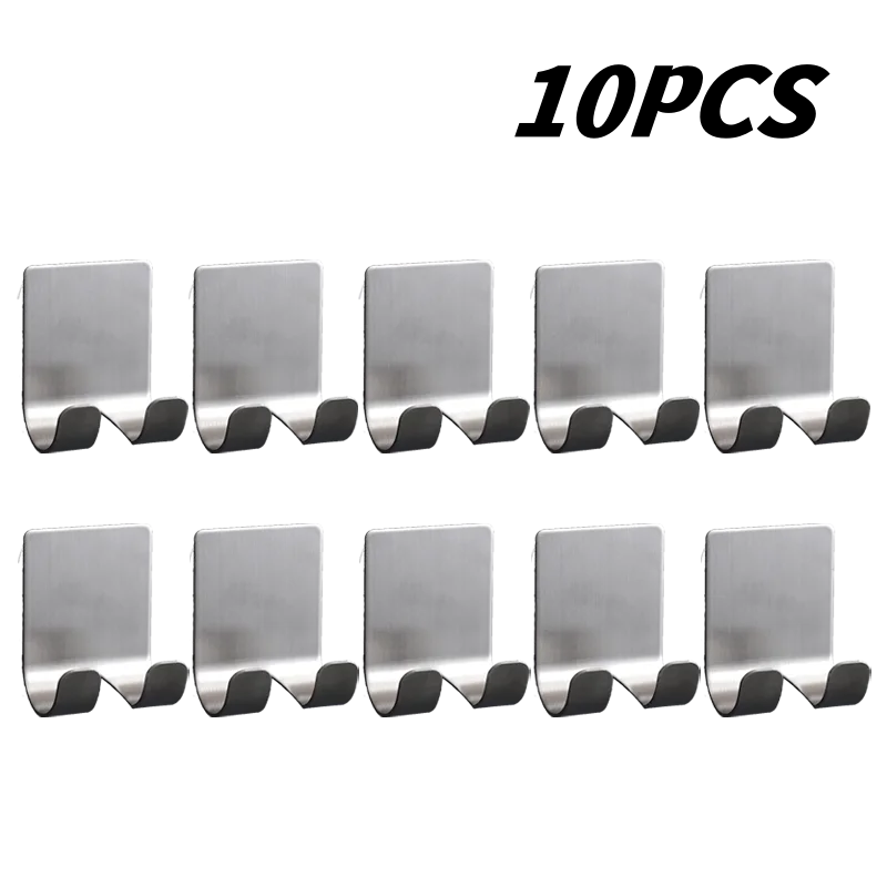 1-15PCS No-Punch Razor Holder Adhesive Razor Storage Hook Bathroom Razor Waterproof Wall Hook Bathroom Shelf Razor Holder