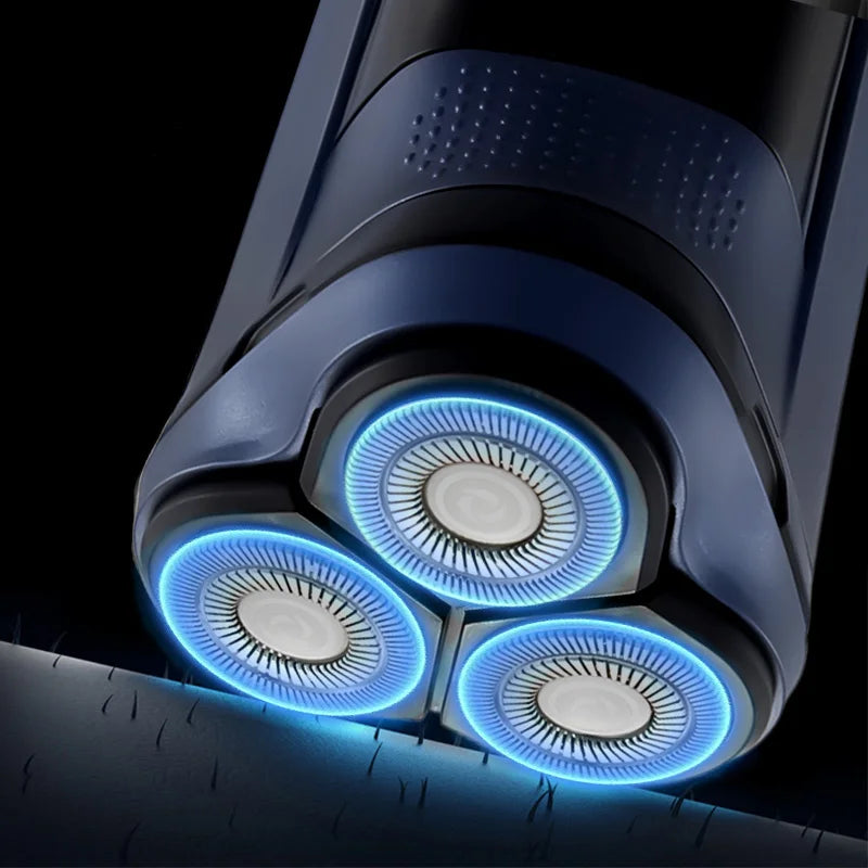 Electric shaver, rechargeable mini portable shaver, intelligent floating shaver, the choice of gift for men