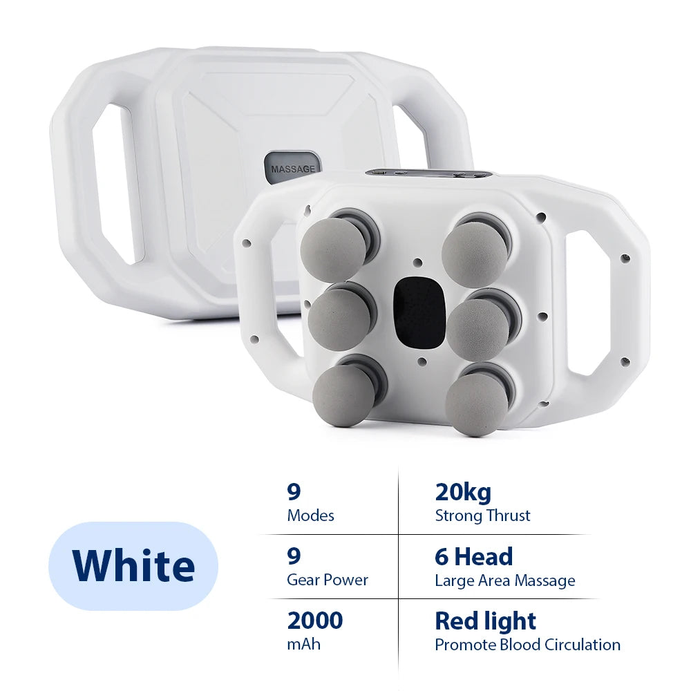 66-head Fascia Gun High Frequency Vibration Body Massage Gun Back Massager Waist Massager Neck Shoulder Thigh Fascia masajeador