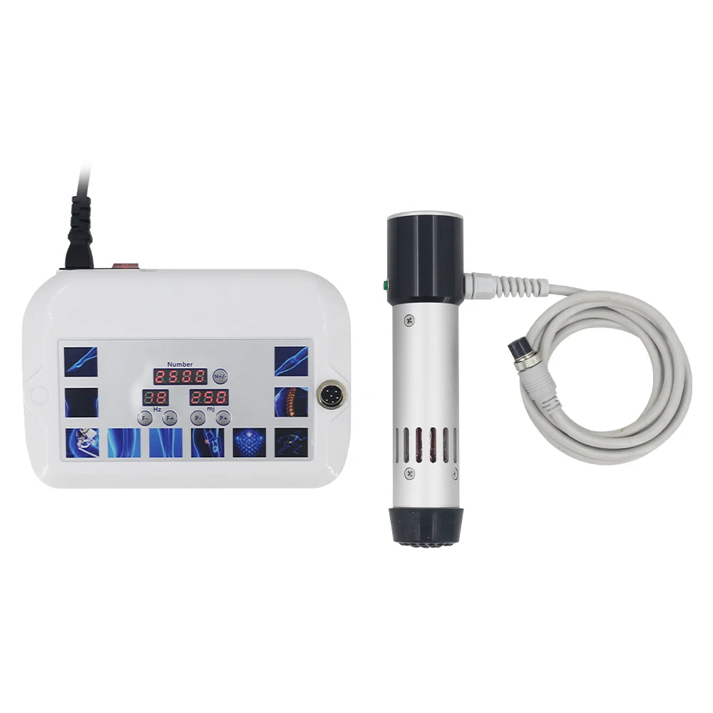 Professional 300MJ Shockwave Therapy Machine For ED Treatment Knee Pain Relief Physiotherapy Physics Shock Wave Body Massager
