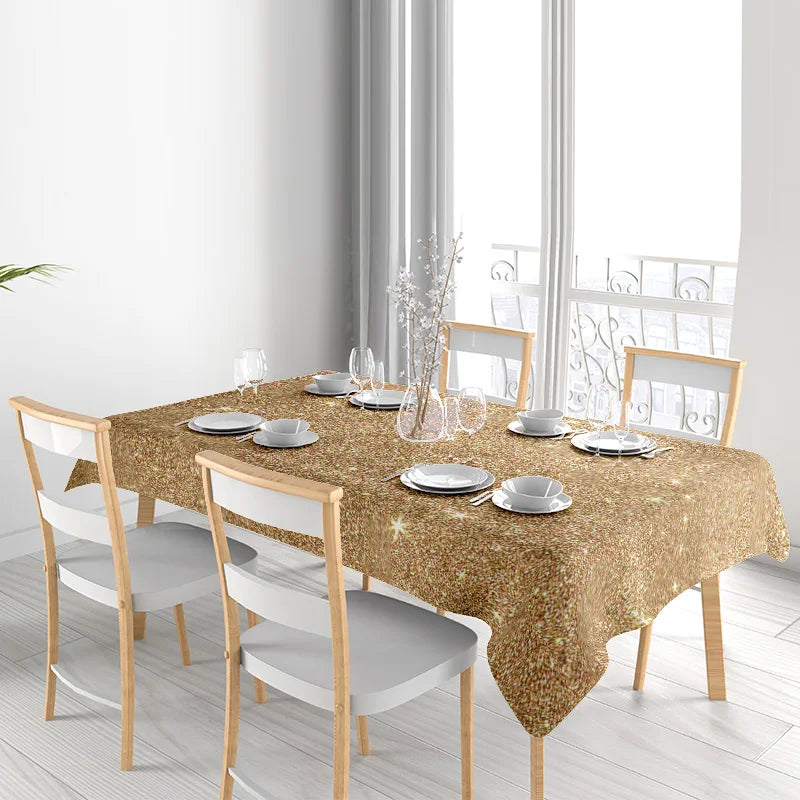 Waterproof Tablecloth Vintage Floral Dining Table Cover Washable Rectangle Table Linens Home Decor Farmhouse Kitchen Table Prote