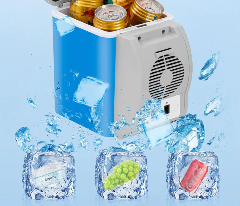 7.5L High-capacity Car Refrigerator Mini Portable Car Cigarette Lighter Cooling And Heating Box Safe And Low Energy Consumption