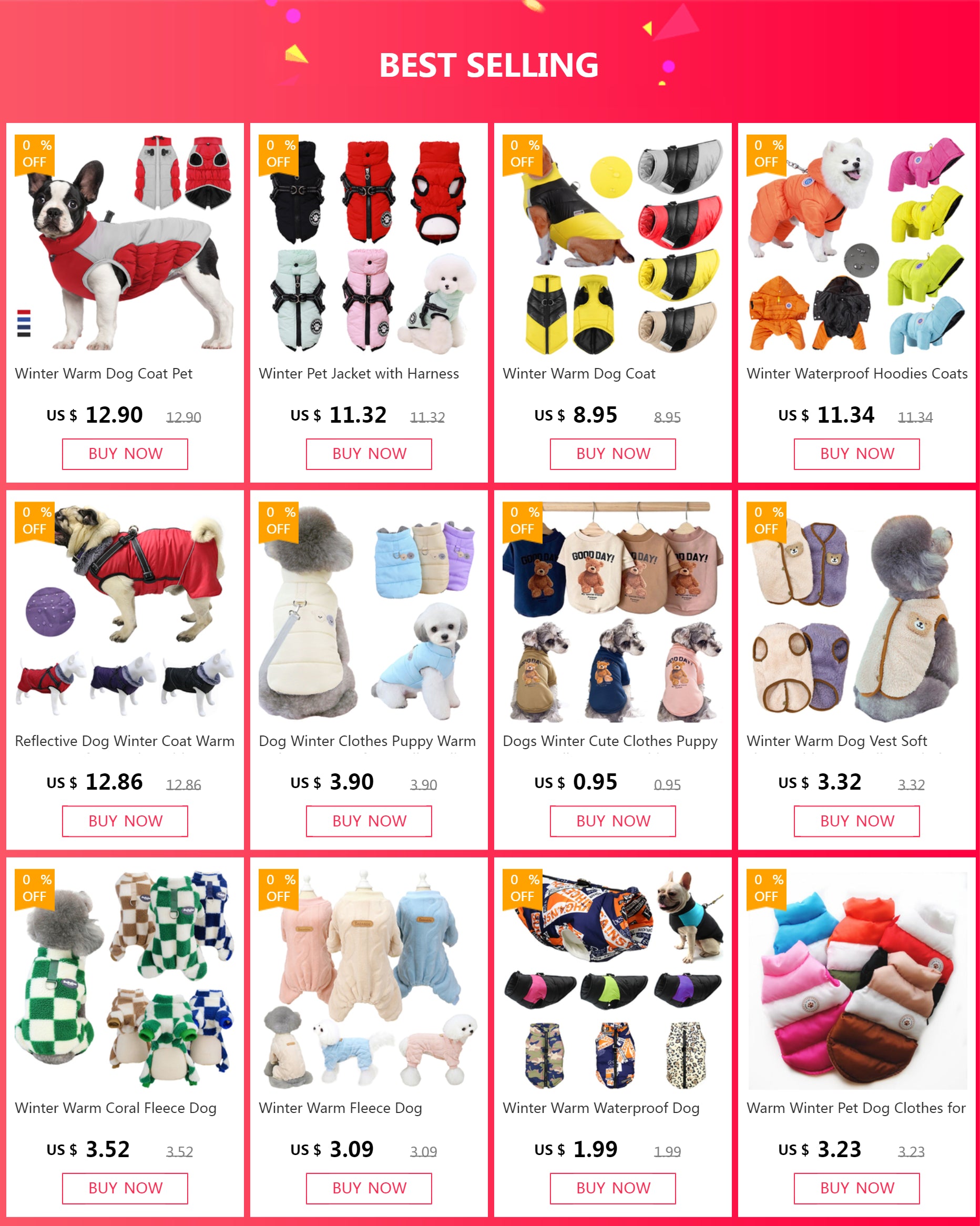 Winter Warm Dog Vest Fleece Puppy Coat Soft Pet Jacket for Small Medium Dogs Cats Clothes Teddy Chihuahua French Bulldog Apparel