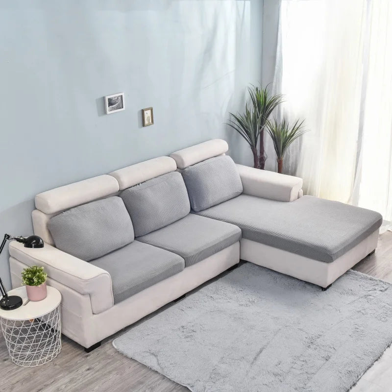 Polar Fleece Sofa Seat Cushion Cover Elastic Sofa Covers for Living Room Pet Kids Mat Chair Cover Furniture Protector 10 Sizes