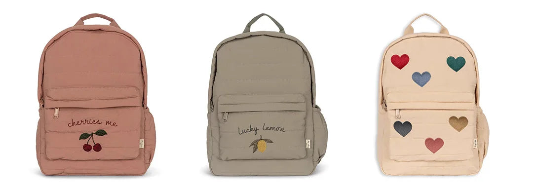 KS Baby Backpack 2024 New Kids Schoolbag Kindergarten Bags Brand Traveling Mom Cherry Lemon Children's Boys Girls Storage