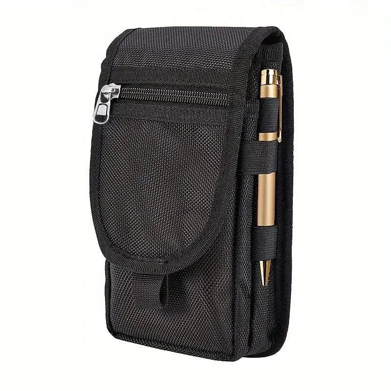 Mobile Phone Bag, Casual Waist Bag, Pen Insertion Bag, 6.3 Inch Flip Top, Mobile Phone Waist Hanging Bag, Waist Bag, Mobile Phon