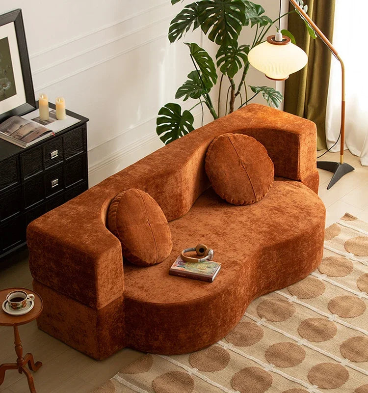 Teddy Sofa Multifunctional Transformable Vacuum Compression Sofa Bed Flip Foldable Washable Customizable Couch for Living Room
