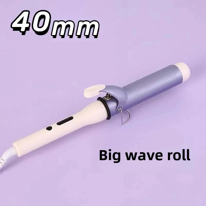 Portable Barrel Curling Wand 40Mm Curling Rod Home Big Barrel Negative Iron Professional Hair Curler Styling Tools