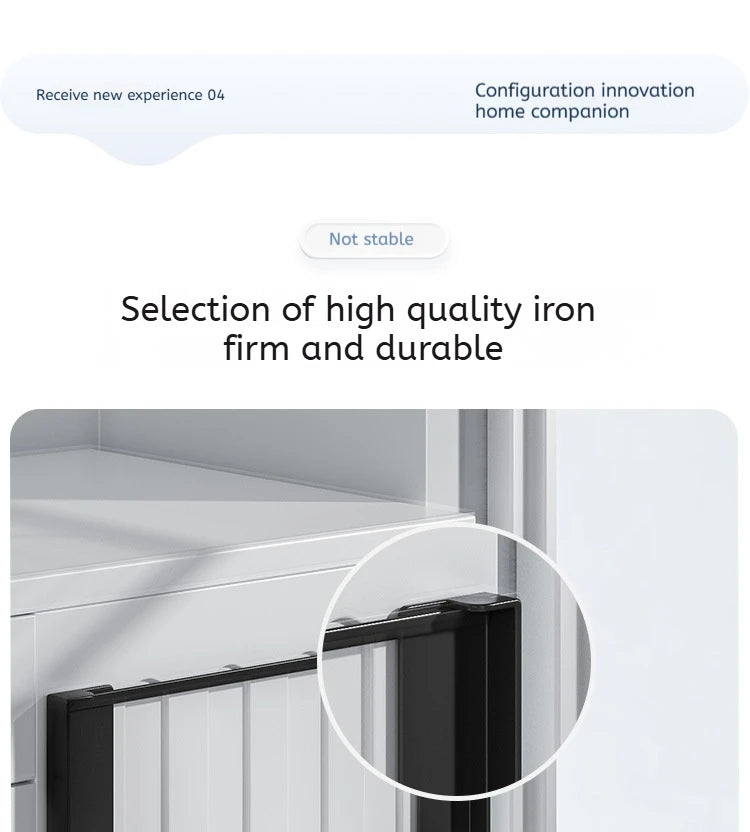 Magnetic Metal Washing Machine Side Shelf Space-saving Folding Clothes Rack No Punching Temporary Rack Simple Bathroom Shelf