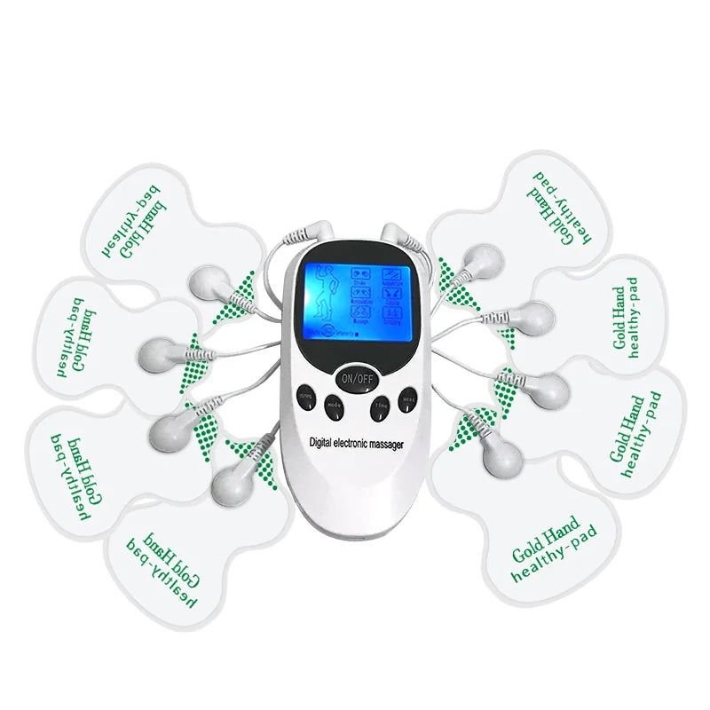 EMS Muscle Machine Body Massager Relaxation Treatments Tennis Acupuncture Pen Massage Tens Fisioterapia Muscle Electrostimulator