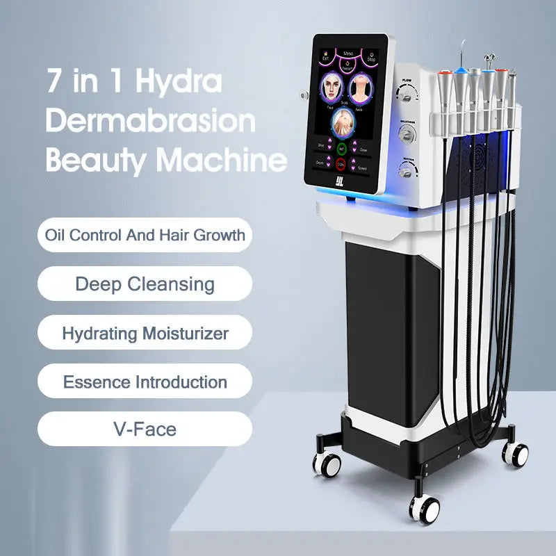 Cleaning Deep Peeling Jet Portable Scalp Care Machine Aqua Hydro Facial Skin Face Lifting