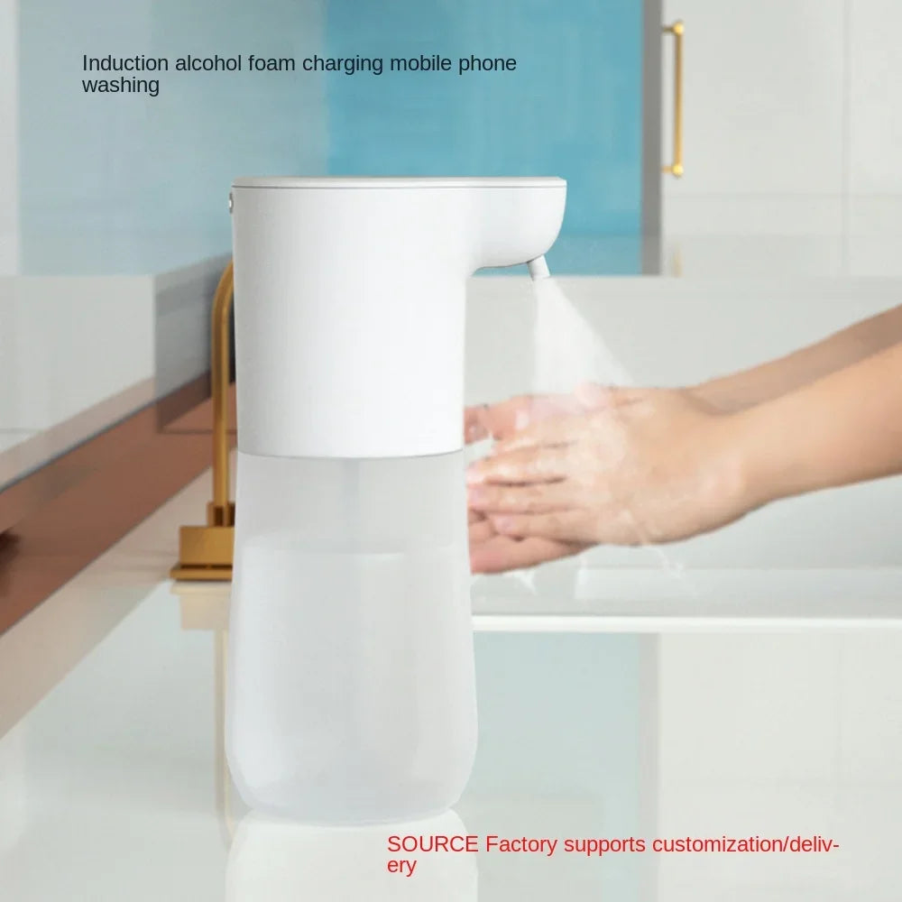 Automatic Foaming Soap Dispenser,4-Level Adjustable Foam ,650ML/22oz Touchless Hand & Dish Soap Dispenser for Office,Hotel, Home