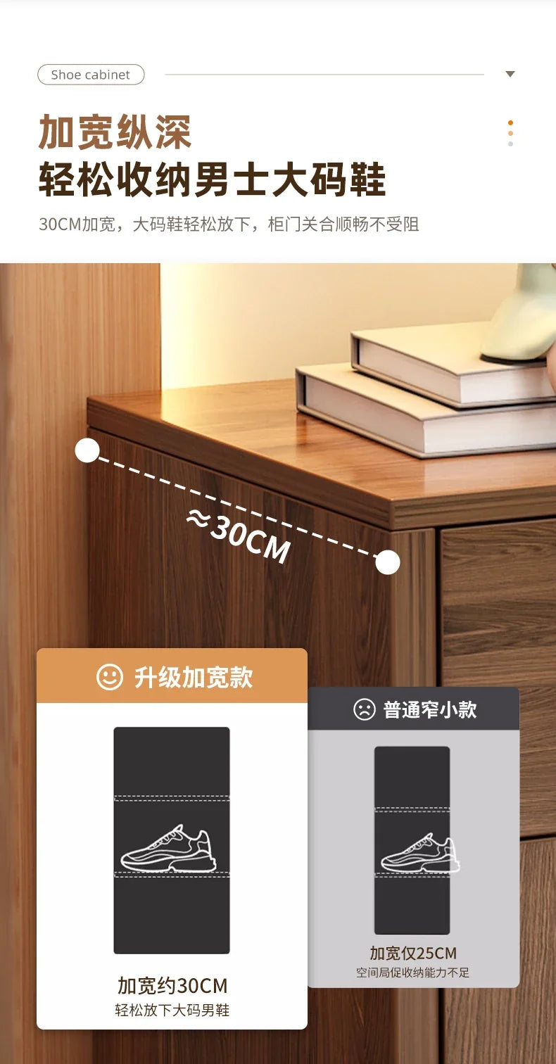 Entrance Hall Organizer Shoe Cabinet Storage Mobile Living Room Shoe Shelf Shelves Space Saving Archivadores Home Furniture