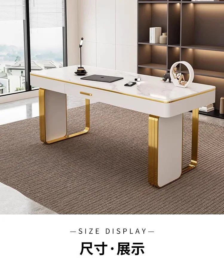 Modern Luxury Rock Slab Room Desks Gaming Desk Computer Desk Office Table Gaming Table Motion Study Computer Desks Furniture