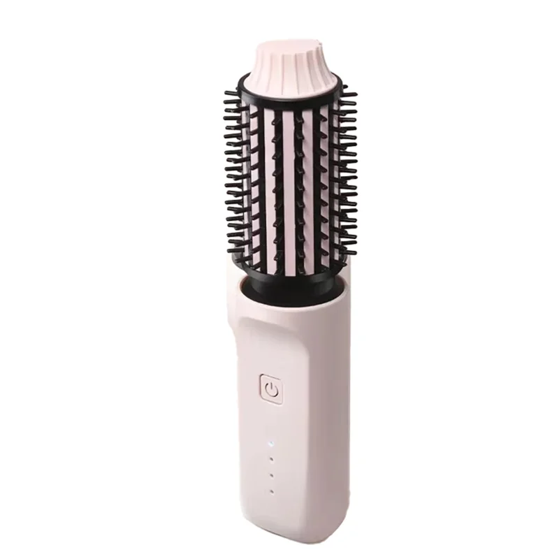2-In-1 Smart Wireless Electric Comb For Straightening And Curling Hair, Large Capacity, Salon-Quality Accessory