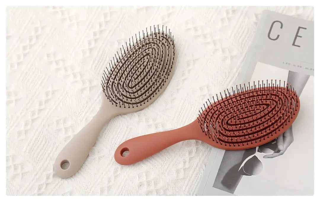 Youpin Xinzhi Relaxing Elastic Massage Comb Portable Hair Brush Massage Brush Magic Brushes Head Combs