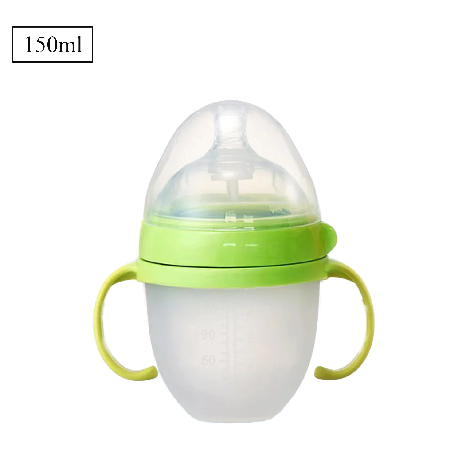 Baby Bottle with Silicone Handle Baby Bottle Photography Accessories 0-36 months 150ml 240ml Baby Boys and Girls