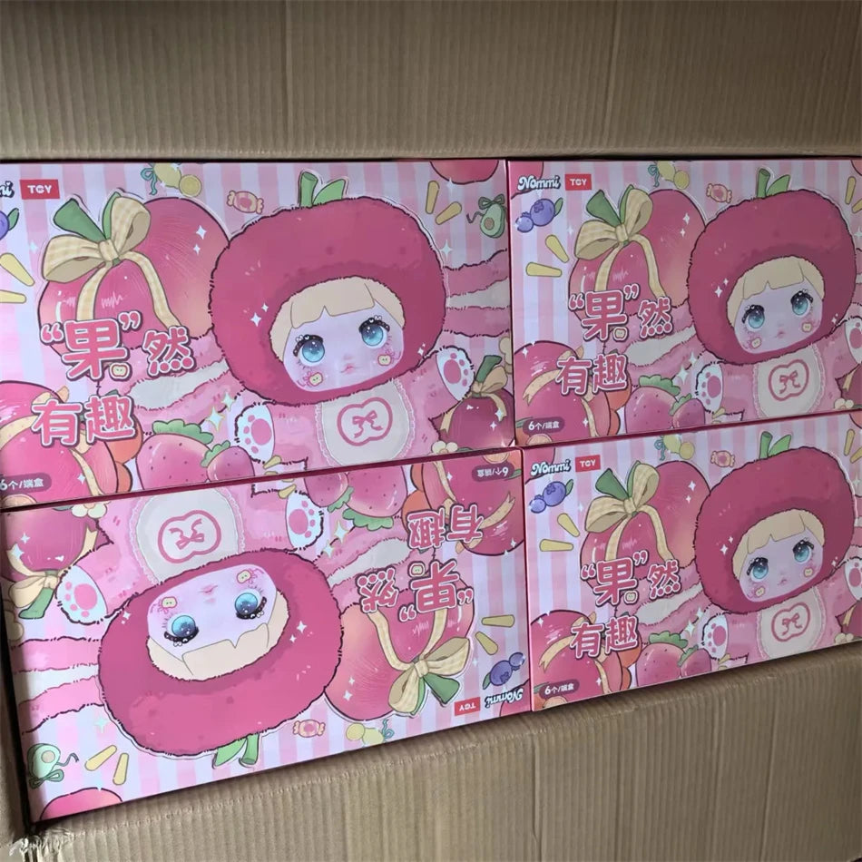 Original Nommi Fruit Interesting Maymei V4 Series Blind Box Bags Keychains Pendant Vinyl Figurines Dolls Holiday Gift In Stock