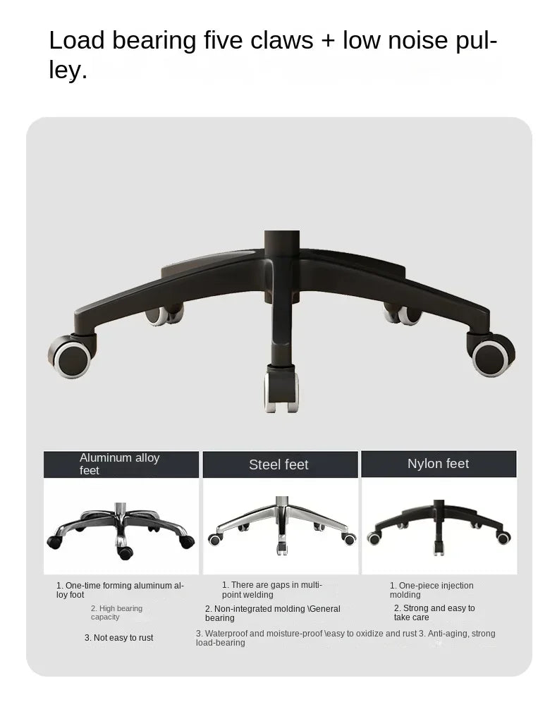 Ergonomic Chair Lumbar Computer Chair Home Comfort Sedentary Gaming Reclining Office Chair for Desk News Chaise Gaming Chair