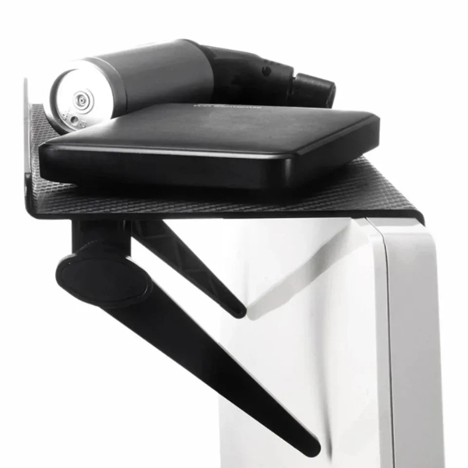 Adjustable TV/Monitor Top Shelf Organizer - Universal Space-Saving Rack for Router, Media Box,Accessories & Cable Management