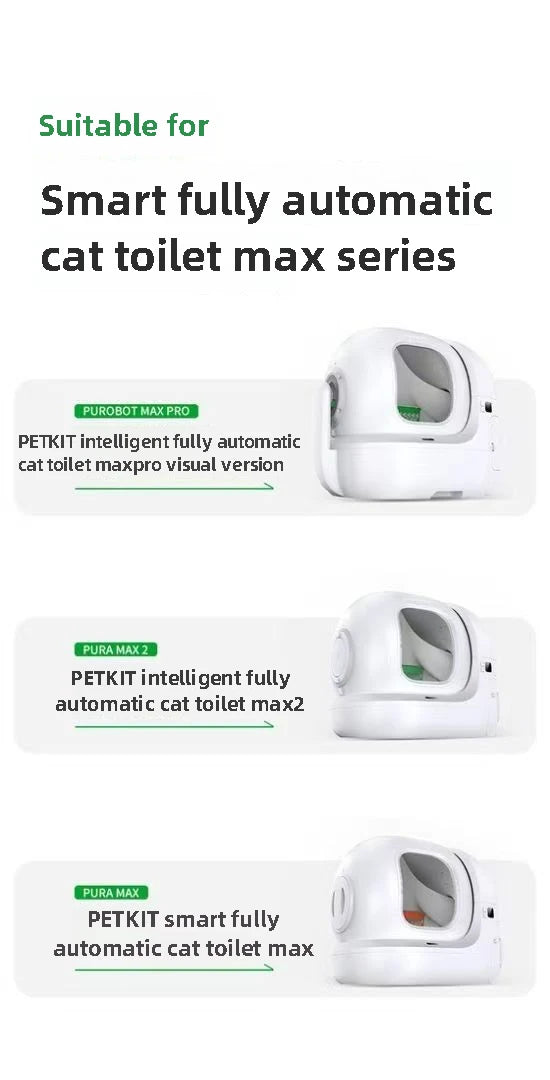 Petkit Smart Cat Toilet Magnetic Dustproof Curtain 2.0 Max Series Compatible Applicable to MAX MAX 2 MAX pro Cat Litter Box