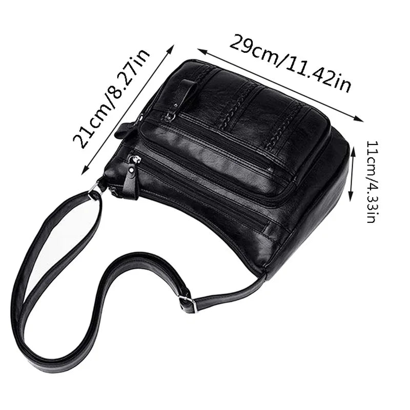 Women's Bag 2025 Trend Korean Handbags Designer Luxury Brand Ladies Shoulder Bags Soft Leather Fashion Versatile Crossbody Bag