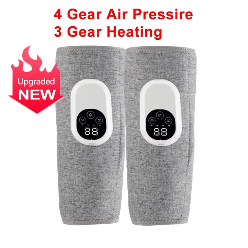 Wireless Air Pressure Calf Massager Machine 4 Modes Kneading Leg Massager Foot Leg Muscle Relaxation Promote Blood Circulation